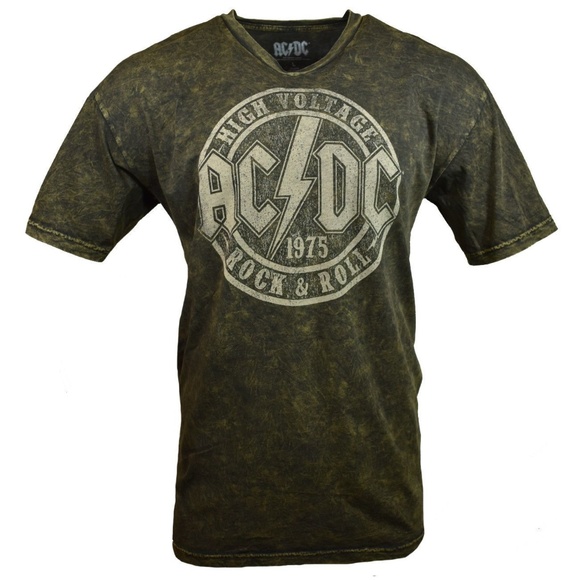 Shirts | Acdc High Voltage Rock N Roll Music Metal Tee | Poshmark